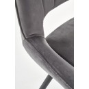 Стул HALMAR K404 серый/черный